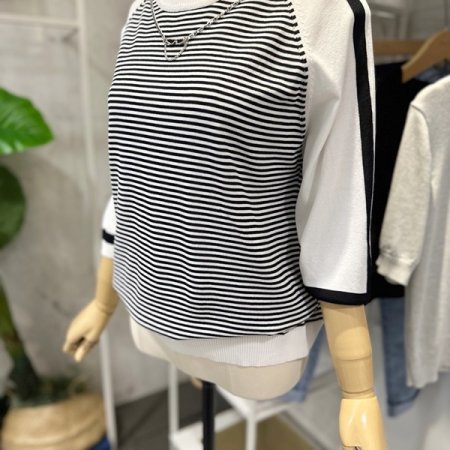 썬글라스 체인 니트