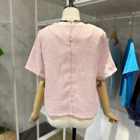 기본 트위드 자켓