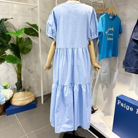 반팔 캉캉 원피스