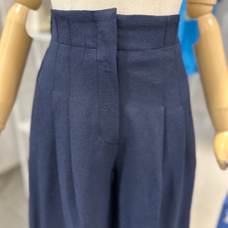 투턱 와이드 팬츠