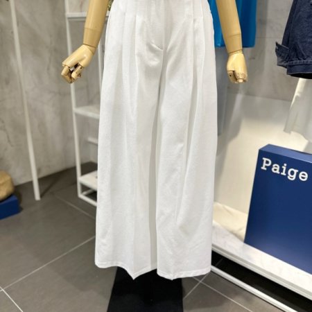 투턱 와이드 팬츠