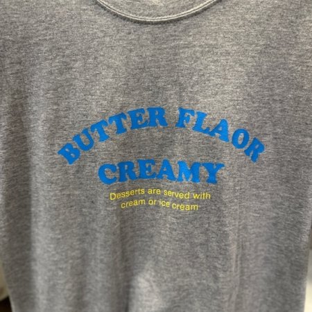 버터 반팔 티셔츠