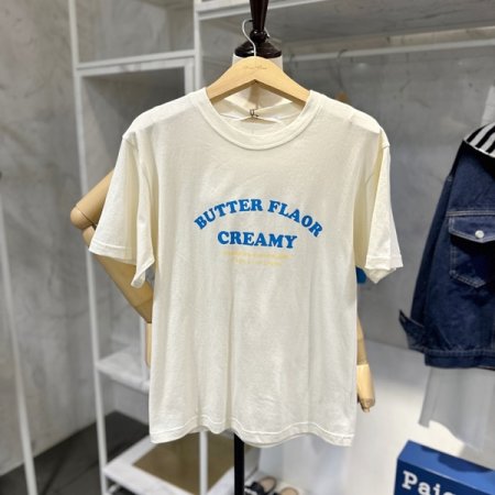 버터 반팔 티셔츠