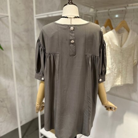 크리밍 블라우스