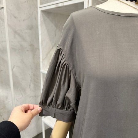 크리밍 블라우스