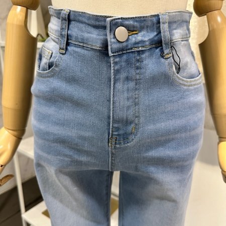 세미 부츠컷 데님팬츠