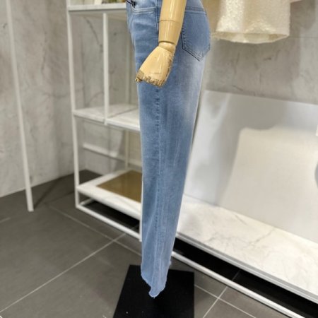 세미 부츠컷 데님팬츠