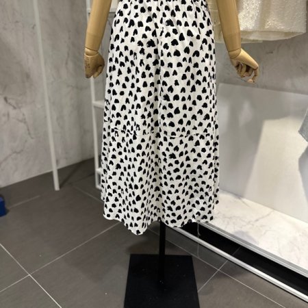 하트 얼룩 스커트