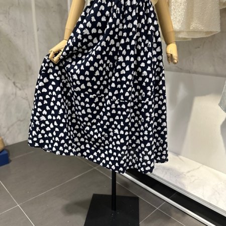 하트 얼룩 스커트