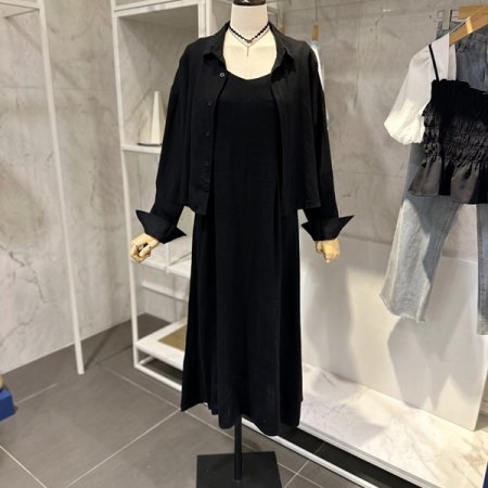 린넨 원피스 세트