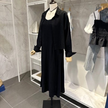 린넨 원피스 세트