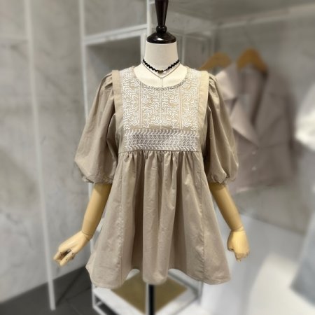 패턴 에이 블라우스