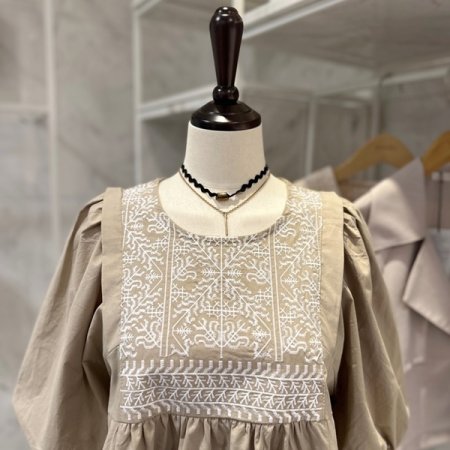 패턴 에이 블라우스