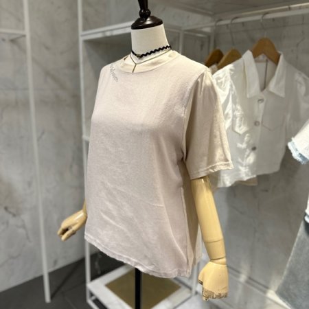 어깨 큐빅 티셔츠