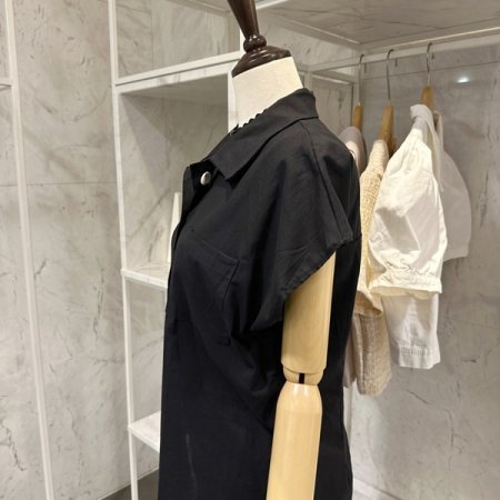 캡소매 투피스 세트