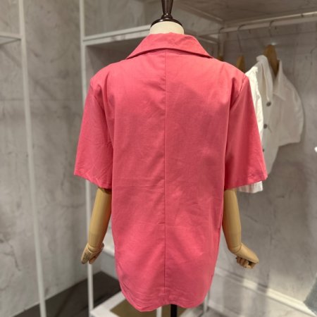 린넨 하프 자켓