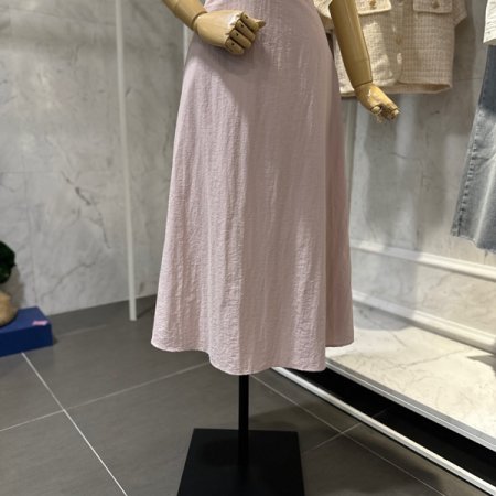 무지 에이라인 스커트