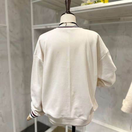 프린팅 배색 티셔츠