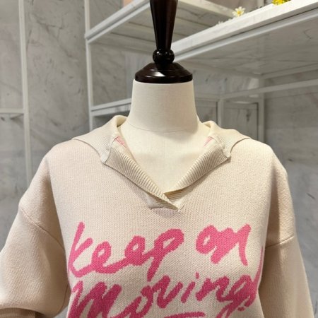 세일러 레터링 니트