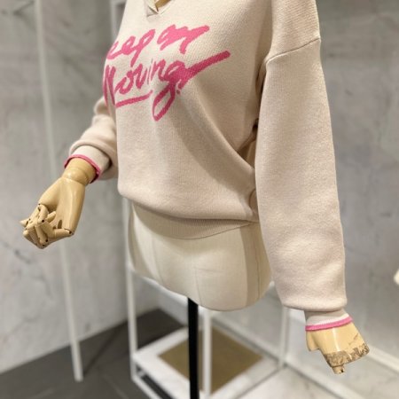 세일러 레터링 니트