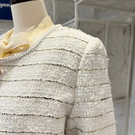 트위드 자켓 스커트 투피스