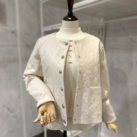 스크레치 레더 자켓