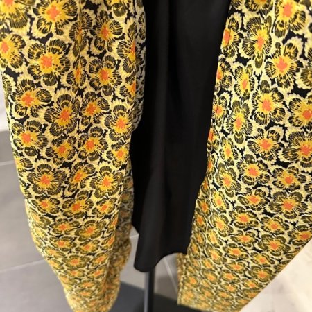 플라워 패턴 캉캉 스커트