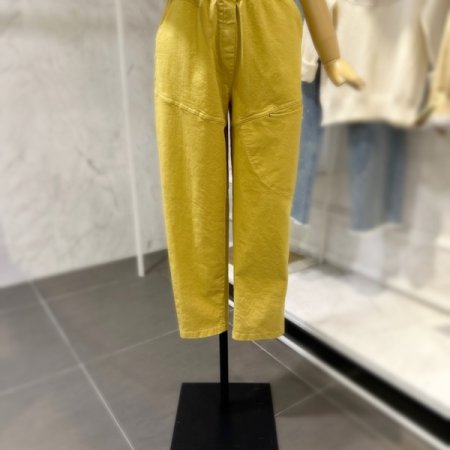 포켓 배기 밴딩 팬츠