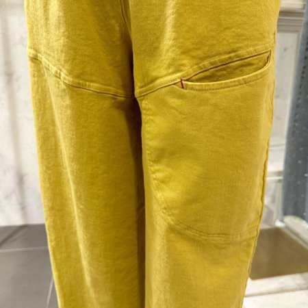 포켓 배기 밴딩 팬츠