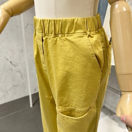 포켓 배기 밴딩 팬츠