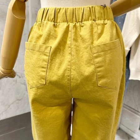 포켓 배기 밴딩 팬츠