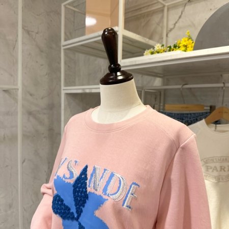 뒷 지퍼 레터링 티셔츠