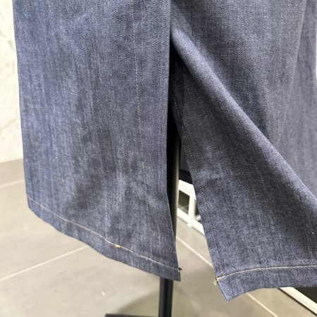 뒷트임 청 스커트