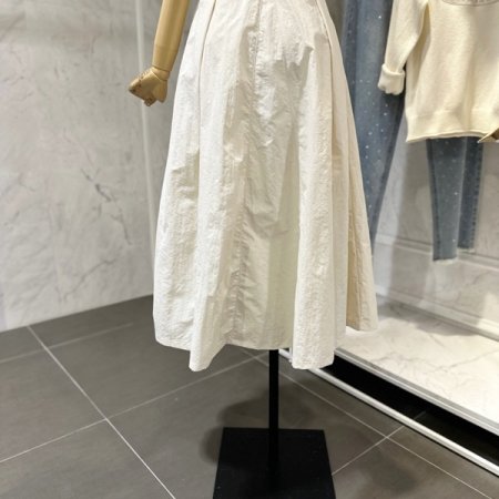 레터링 밴딩 스커트