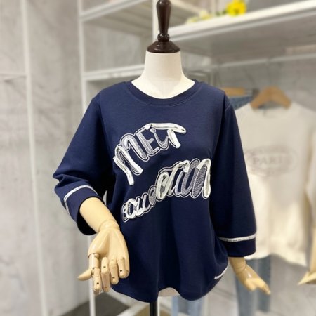 레터링 프린팅 티셔츠