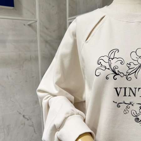 트임 프린팅 맨투맨티셔츠