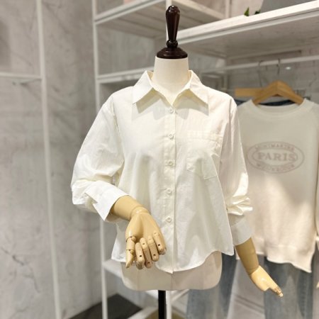 니트숄 셔츠 세트