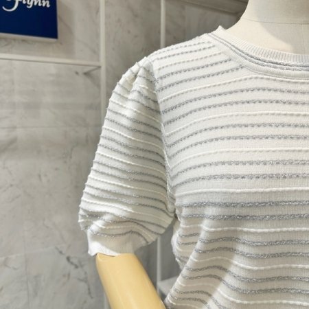 반짝 라운드 니트