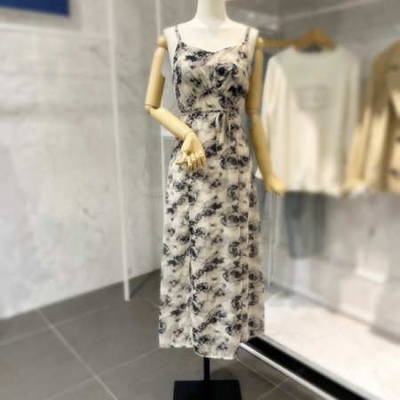 나염 끈 원피스