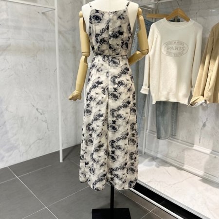 나염 끈 원피스