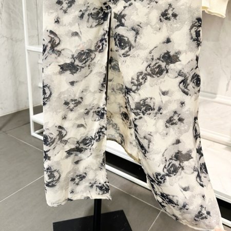 나염 끈 원피스