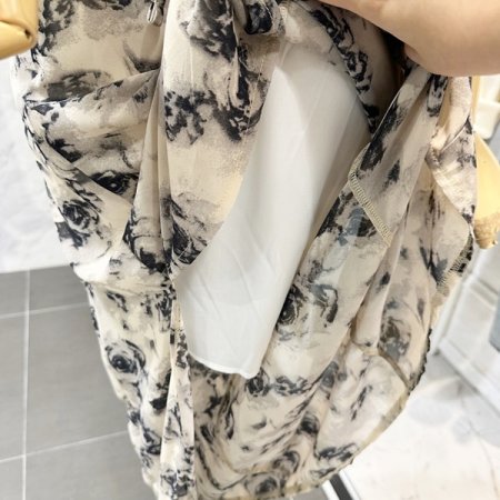 나염 끈 원피스