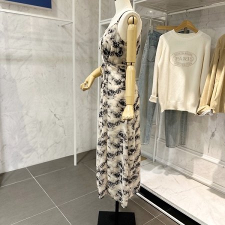 나염 끈 원피스