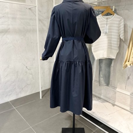 집업 벨트 원피스