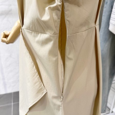 스카프벨트 카라 원피스