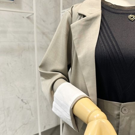 더블자켓 반바지 셋업