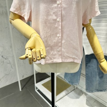 린넨 카라 셔츠