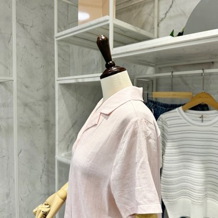 린넨 카라 셔츠