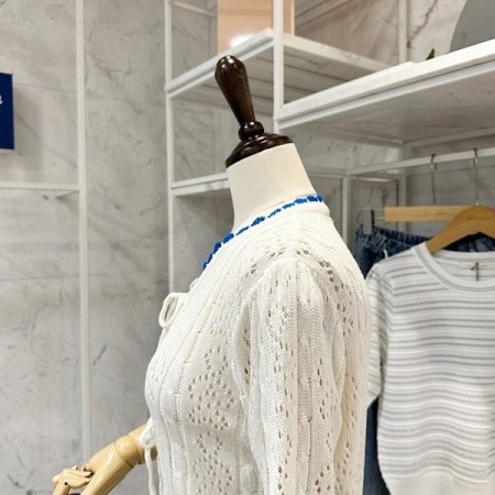 쓰리 리본 가디건