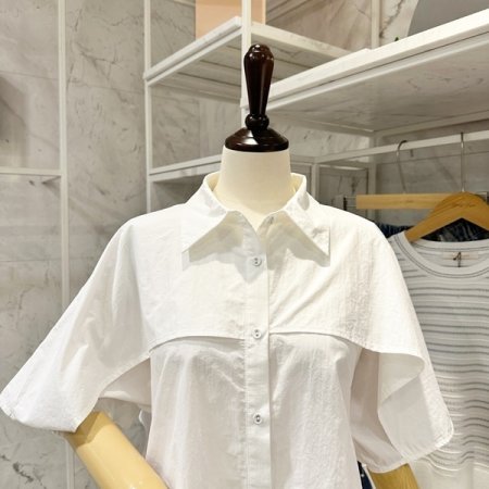 프릴 캉캉 블라우스